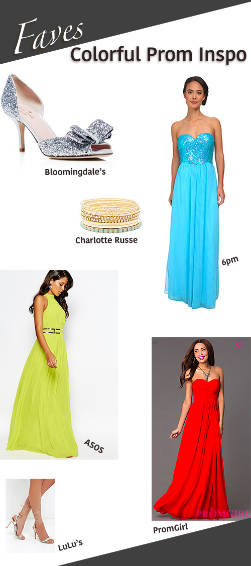 Colorful Prom Dress Ideas